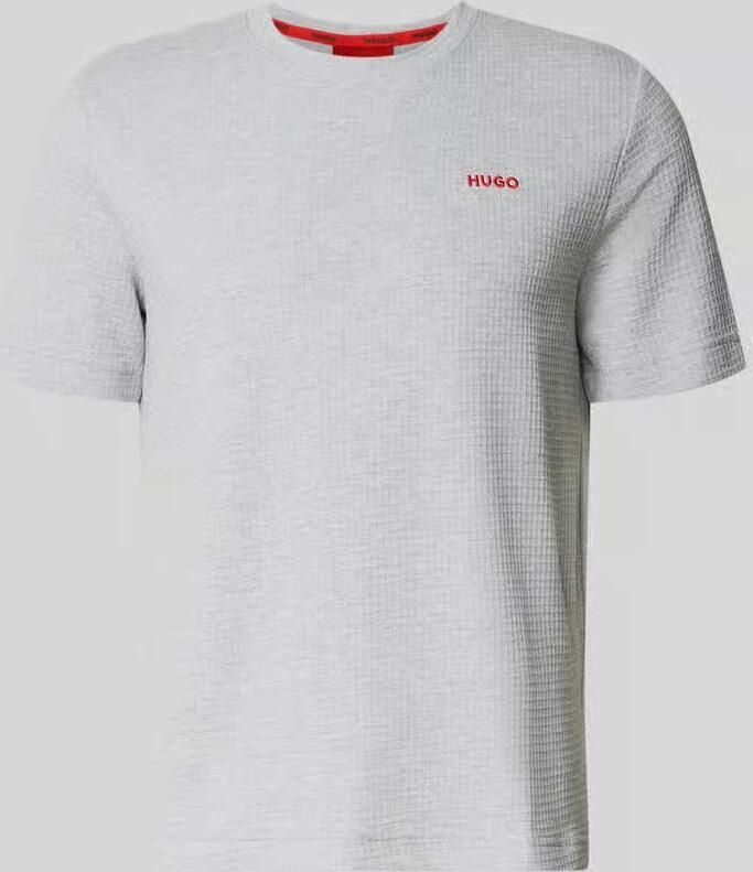 HUGO heren T-shirt van katoenmix model 'AUSTIN' - Foto 2