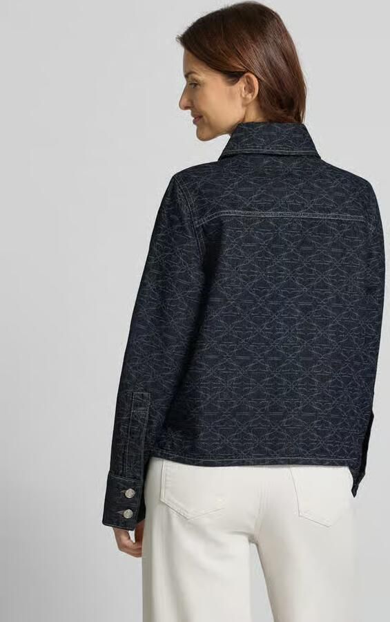 HUGO Jeansjack met platte kraag model 'Gadison'