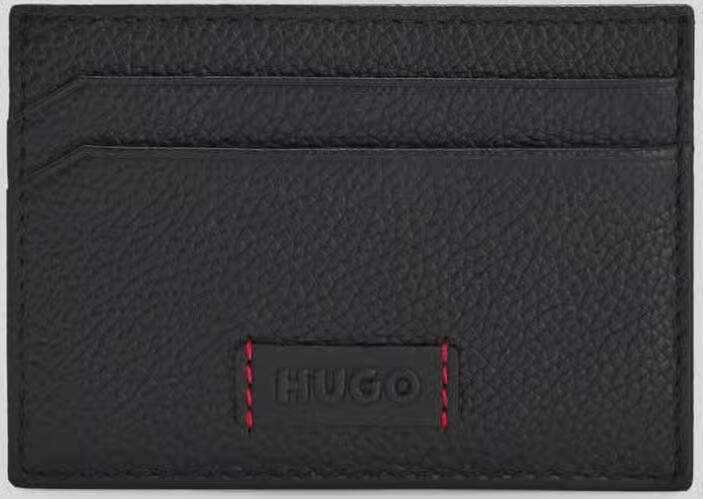 HUGO Kaartetui van echt rundleer model 'Ethon'