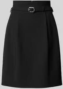 HUGO Kniellange rok met bandplooien model 'Ralema'