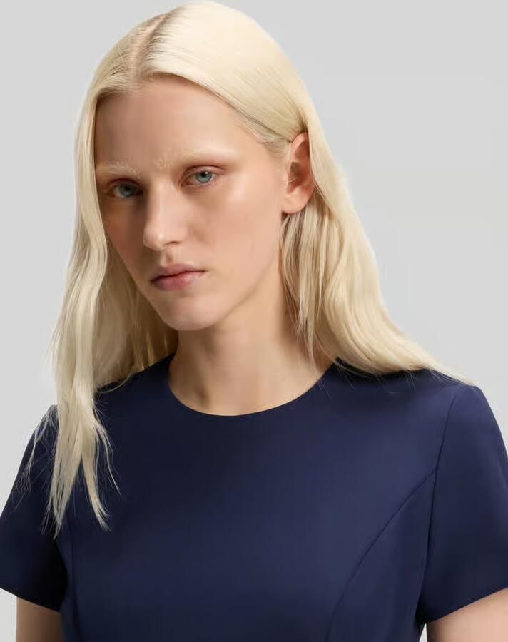 HUGO Kokerjurk met paillettendetails model 'KAELYN'