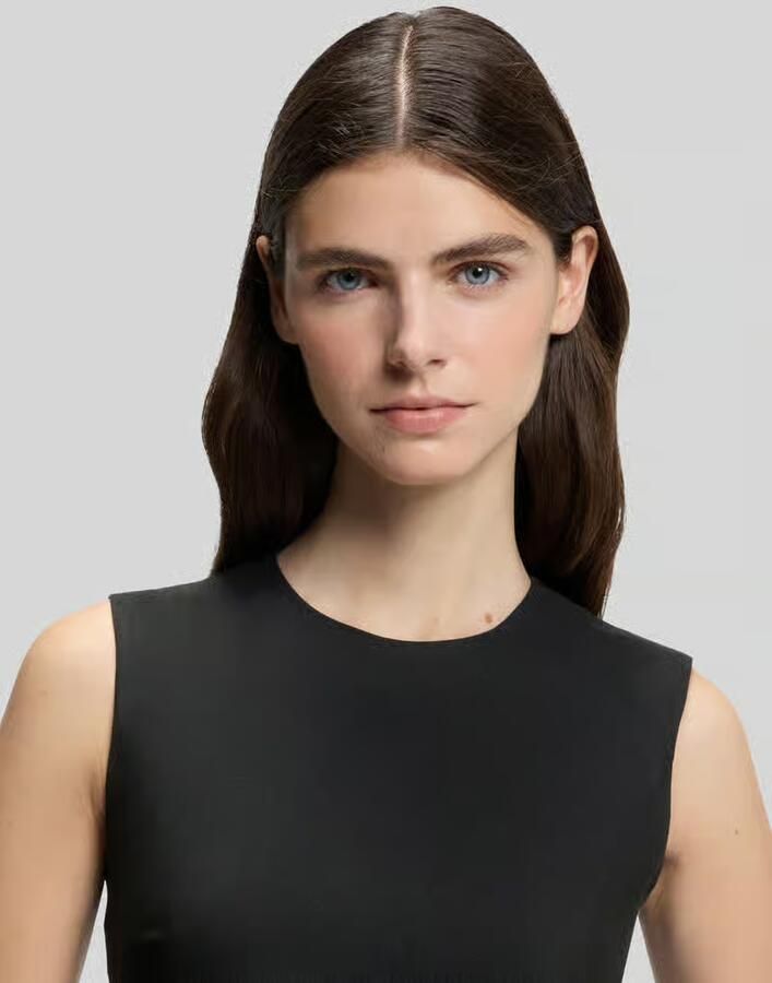 HUGO Kokerjurk met verdekte ritssluiting model 'KLINDA'