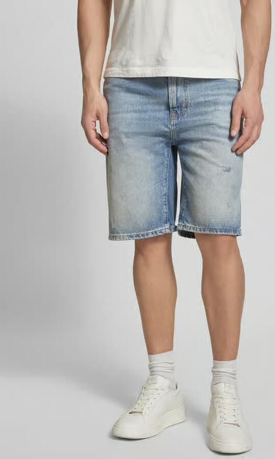 HUGO Korte jeans met 5-pocketmodel - Foto 2