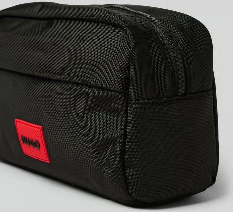 HUGO Kulturtasche met labelpatch model 'ETHON 3.0'