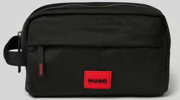 HUGO Kulturtasche met labelpatch model 'ETHON 3.0' - Foto 2