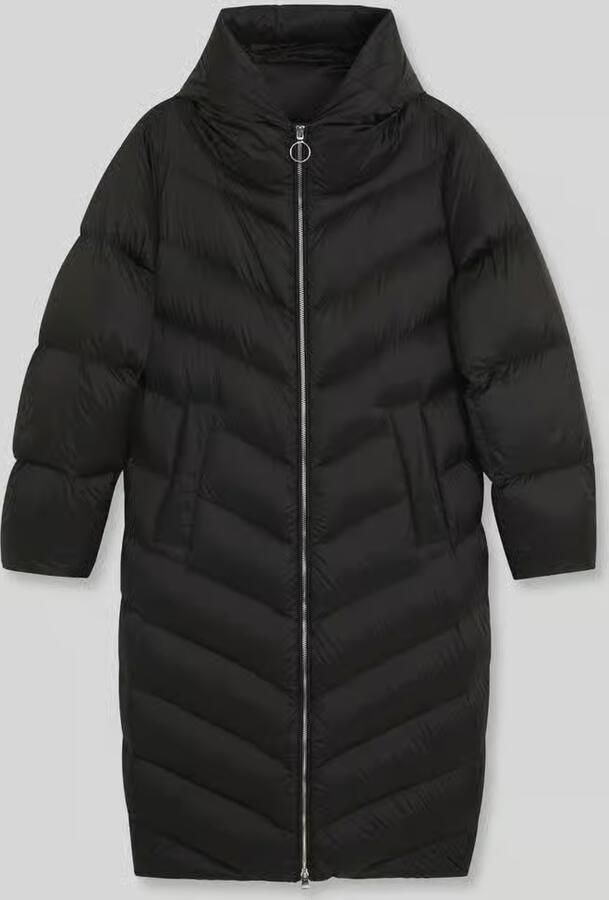 HUGO Lange jas met capuchon model 'D-MANTEL'