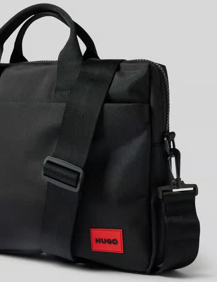 HUGO Laptoptas met labelpatch model 'ETHON 3.0_S' - Foto 2