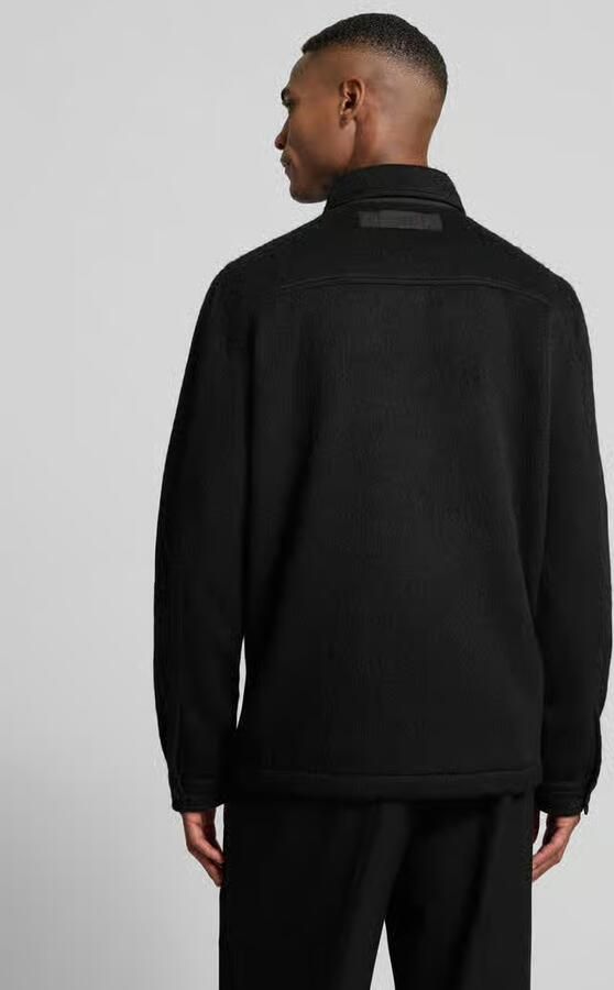 HUGO Loose fit overhemdjack met platte kraag model 'ENALU'