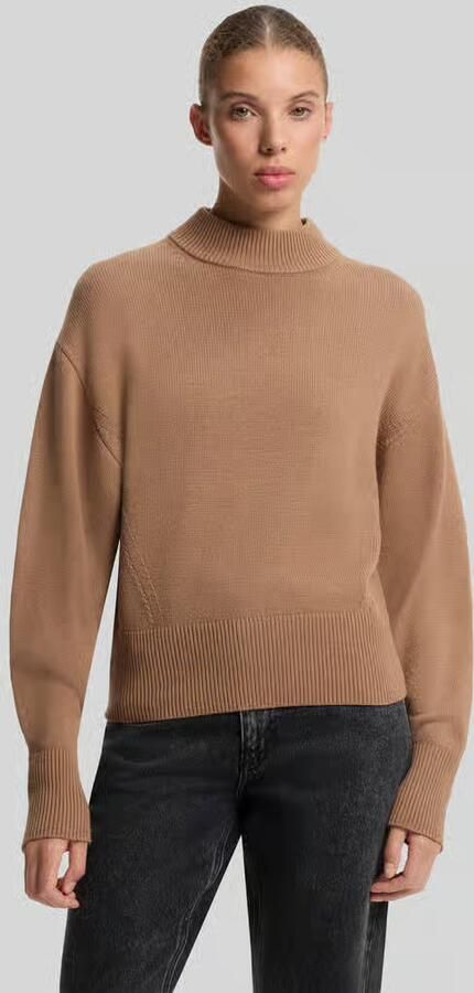 HUGO Loose fit pullover van wolmix model 'Sorellenio' - Foto 3