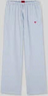 HUGO loose fit pyjamabroek van mix van katoen en viscose model 'DREEM'