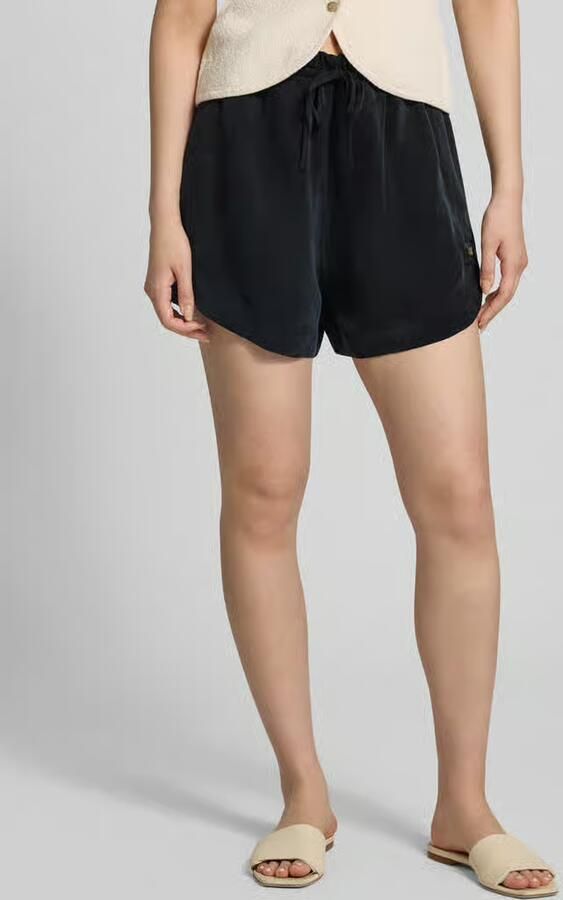HUGO loose fit short met labelapplicatie model 'HERMIONE-1' - Foto 3