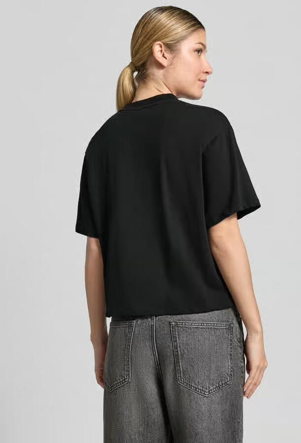 HUGO Loose fit t-shirt van puur katoen model 'Duslant' - Foto 2