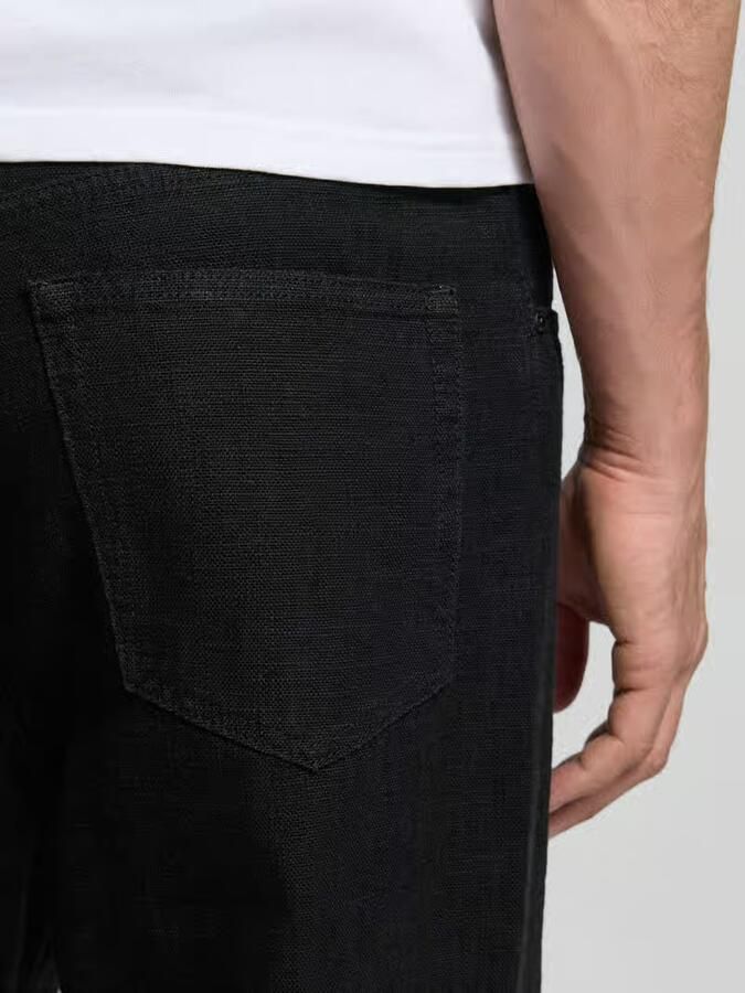HUGO loose fit wide leg jeans van pure katoen model ' 554'