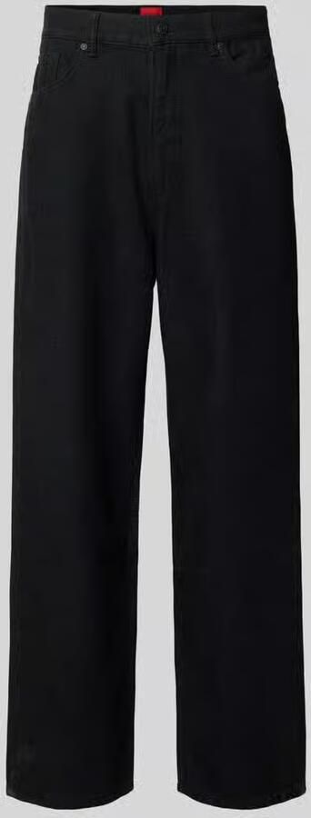 HUGO loose fit wide leg jeans van pure katoen model ' 554' - Foto 2