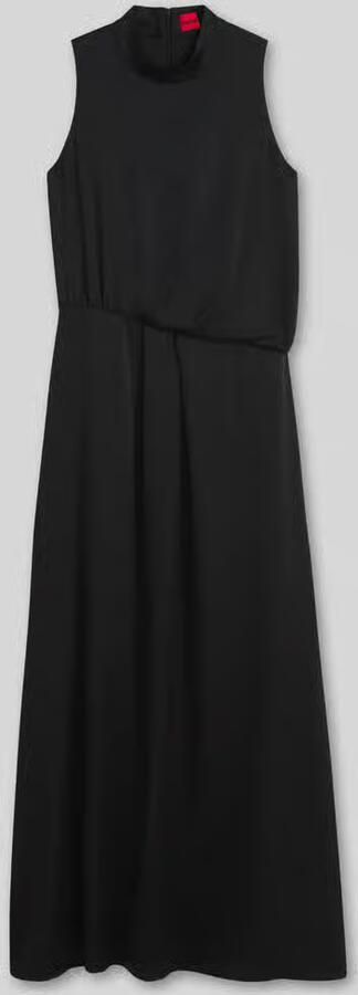 HUGO Maxi-jurk met drapering model 'Kedina-1'
