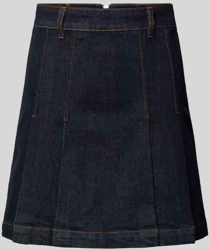 HUGO Mini-jeansrok van katoenmix model 'GERELISE'