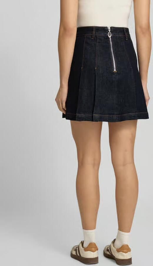 HUGO Mini-jeansrok van katoenmix model 'GERELISE'