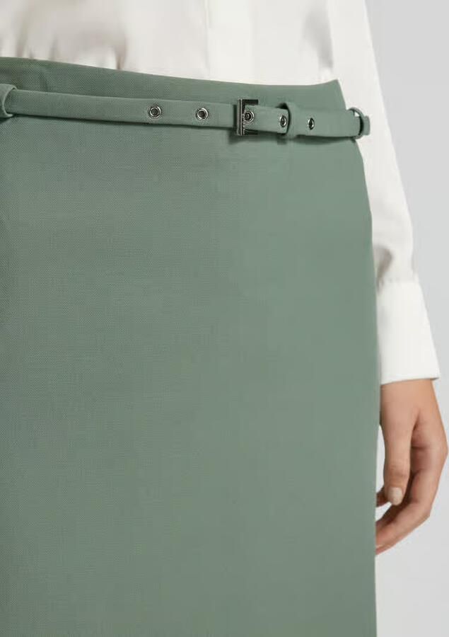 HUGO Minirok met riem model 'Rahli' - Foto 2