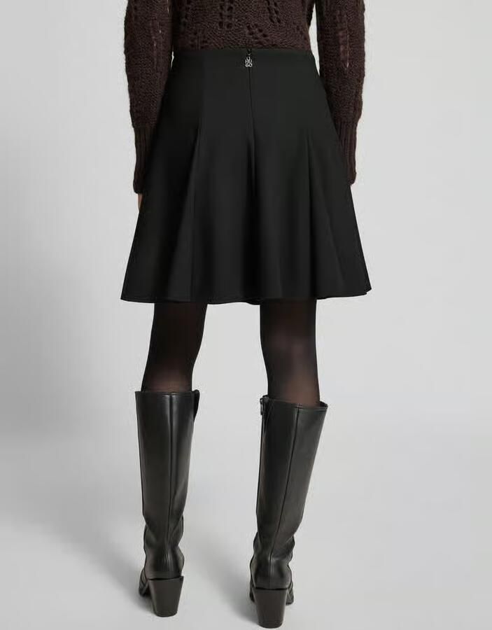 HUGO Minirok met viscose model 'REJULI'