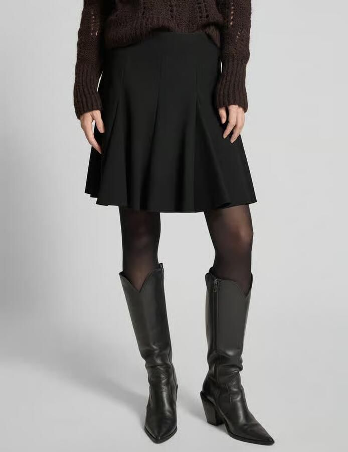 HUGO Minirok met viscose model 'REJULI' - Foto 2