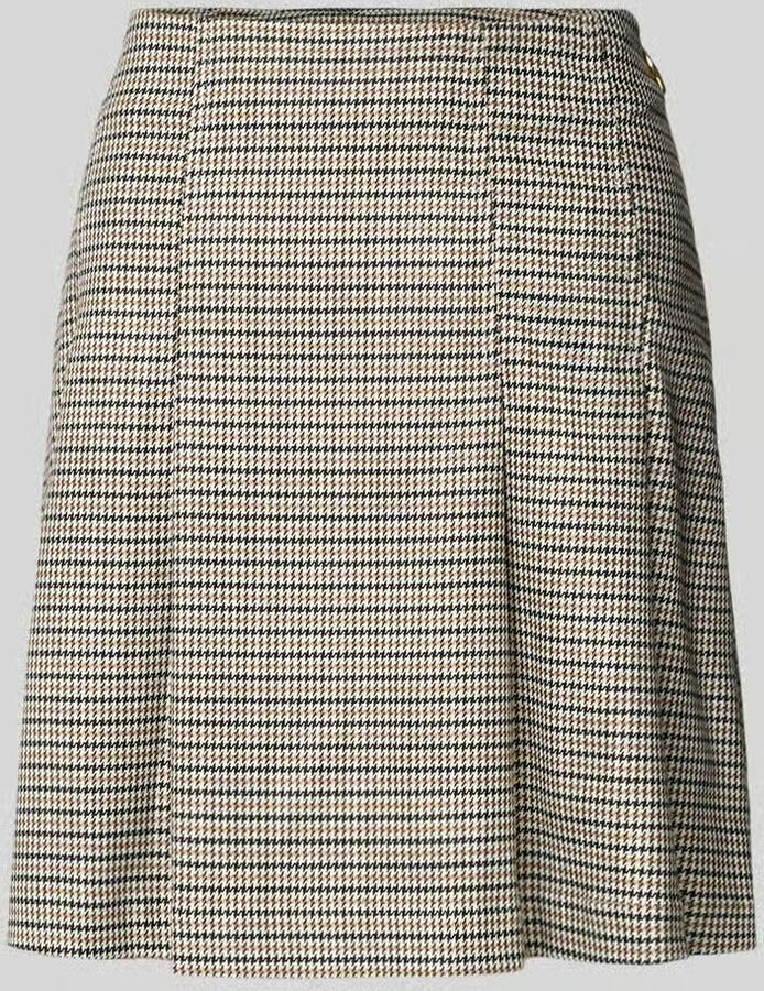 HUGO Minirok met viscose model 'ROBALLO-1'