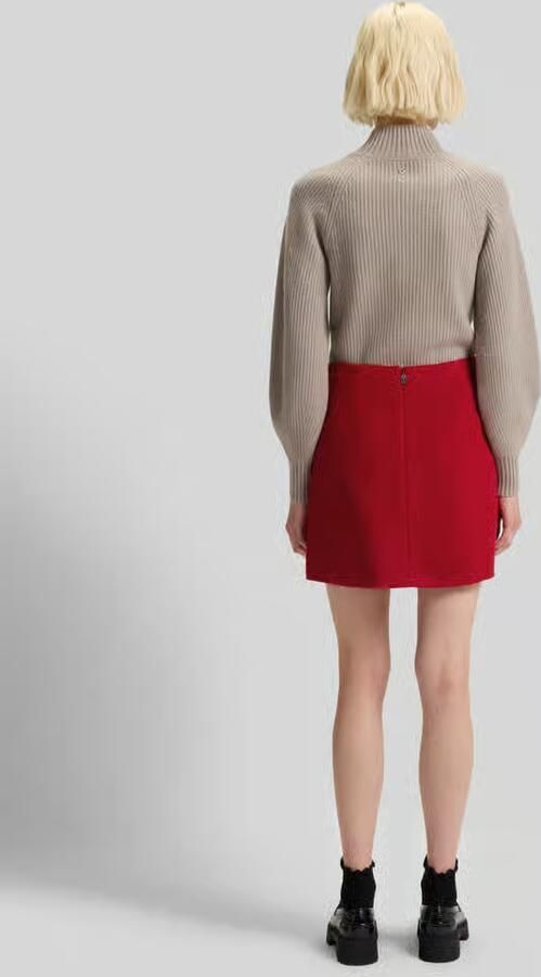 HUGO Minirok met wol model 'RAMINE'