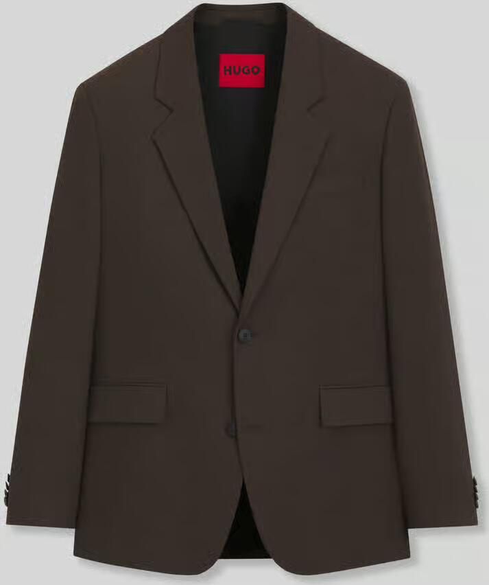 HUGO modern fit colbert met viscoseaandeel model 'Karlo243X'