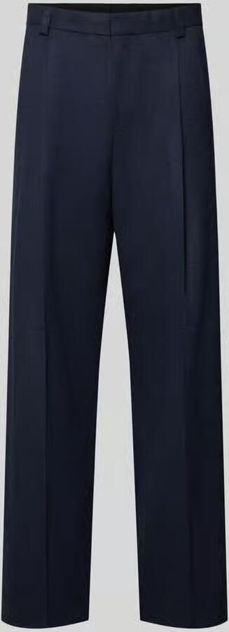 HUGO modern fit pantalon met wol model 'Tony262X'