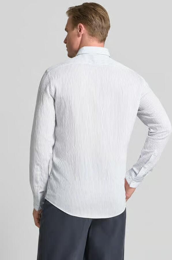 HUGO modern fit zakelijk overhemd van viscosemix model 'VALERIO' - Foto 2