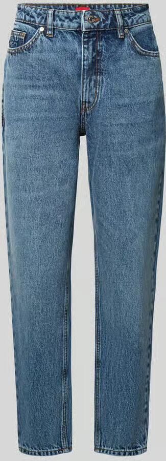 HUGO mom fit jeans van puur katoen in 5-pocketmodel