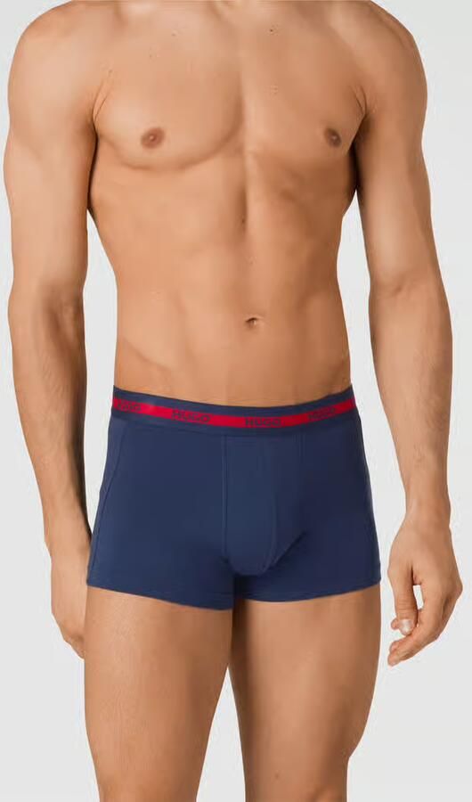 HUGO Nauwsluitende boxershort met logoband - Foto 2