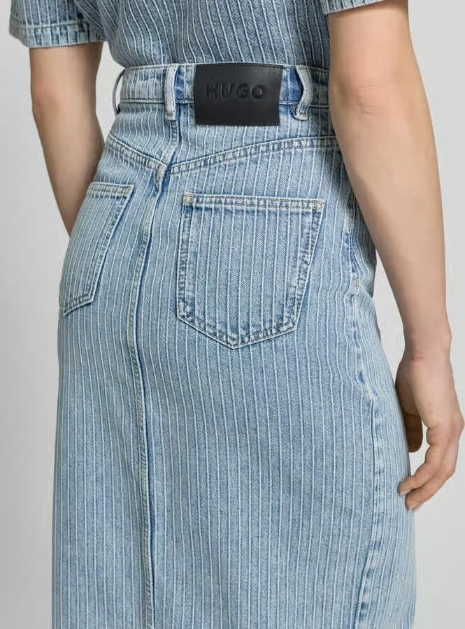 HUGO Nauwsluitende jeansrok van puur katoen model 'GATJE'