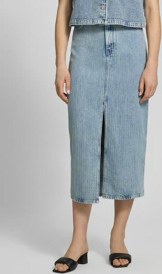 HUGO Nauwsluitende jeansrok van puur katoen model 'GATJE' - Foto 3