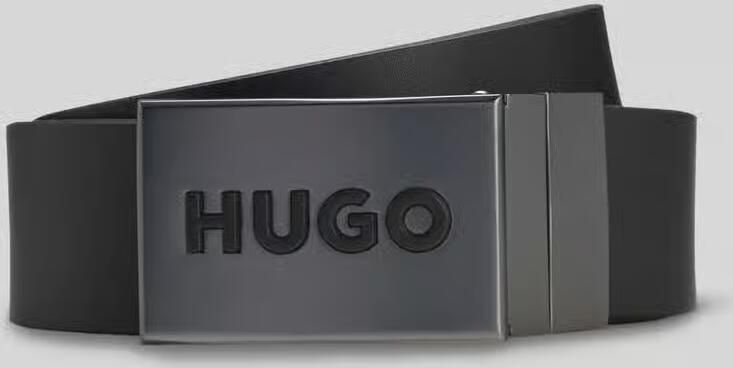 HUGO Omkeerbare leren riem van echt leer model 'GUSSY_PLAQUE_SR35' - Foto 2