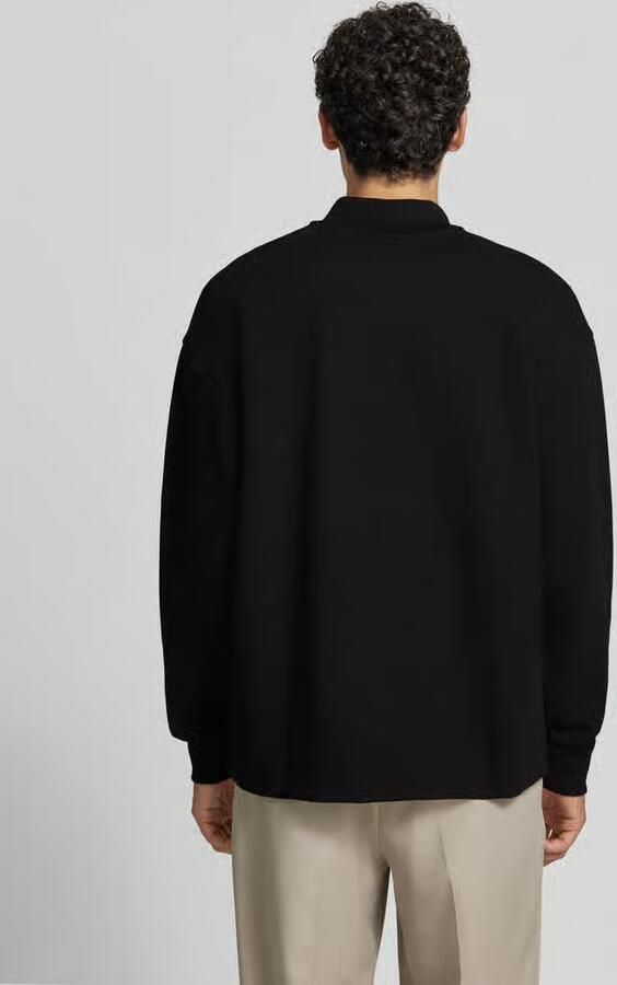 HUGO oversize fit sweatshirt van katoenmix model 'Dabins' - Foto 3