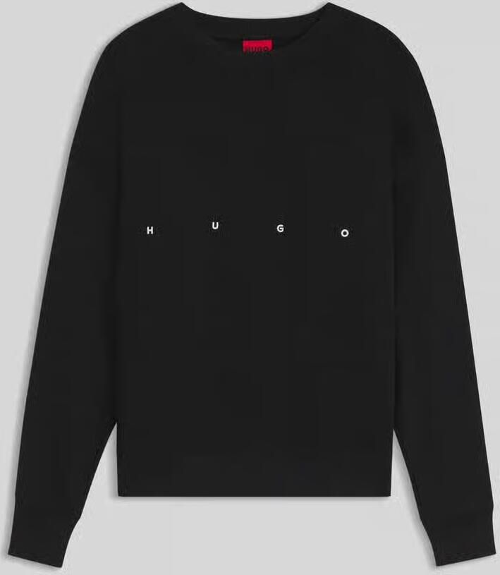 HUGO Oversize sweatshirt met rug-print - Foto 2