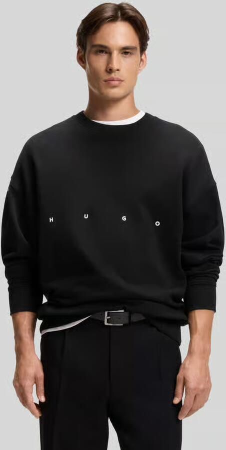 HUGO Oversize sweatshirt met rug-print - Foto 3