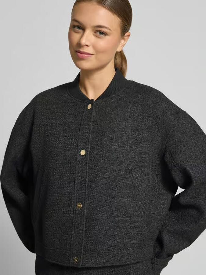 HUGO Oversized blazer in bouclé-look model 'ASENSE-1'