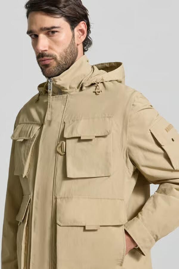 HUGO Oversized functioneel jack met afneembare capuchon model 'BALTERO2611' - Foto 2