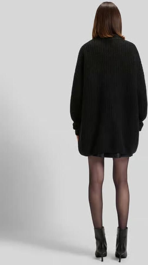 HUGO Oversized gebreide pullover van wolmix model 'SLOGUIS'