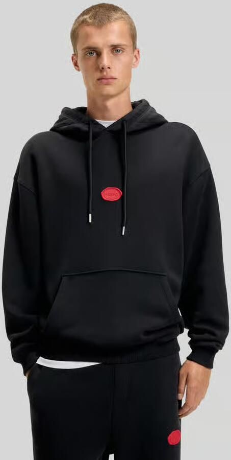 HUGO Oversized hoodie van katoenmix model 'DILVANO' - Foto 2