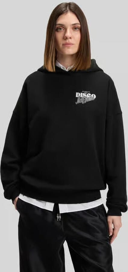 HUGO Oversized hoodie van puur katoen model 'DALESSANDRA' - Foto 4