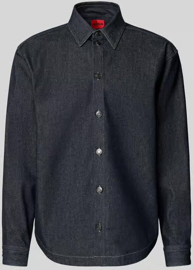 HUGO Oversized jeansjack van puur katoen model 'EMIKOL'
