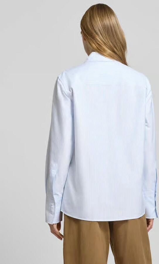 HUGO Oversized overhemdblouse van puur katoen model 'ERSELIA'