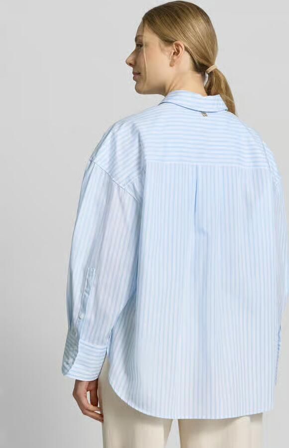 HUGO Oversized overhemdblouse van puur katoen model 'EUSTYNA'