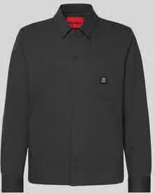 HUGO Oversized overhemdjack van katoenmix model 'ENASO'