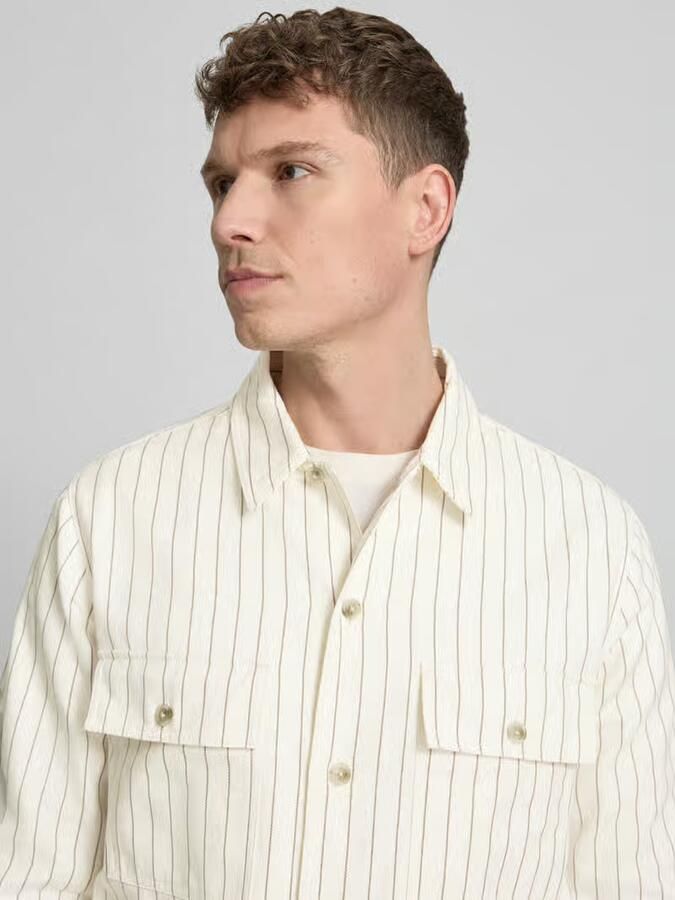 HUGO Oversized overhemdjack van puur katoen model 'EPOLDO'