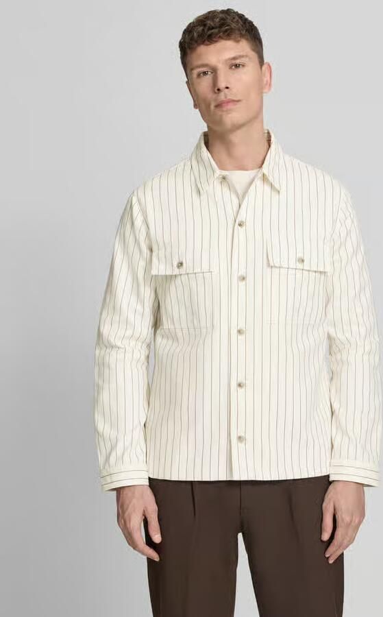 HUGO Oversized overhemdjack van puur katoen model 'EPOLDO' - Foto 2