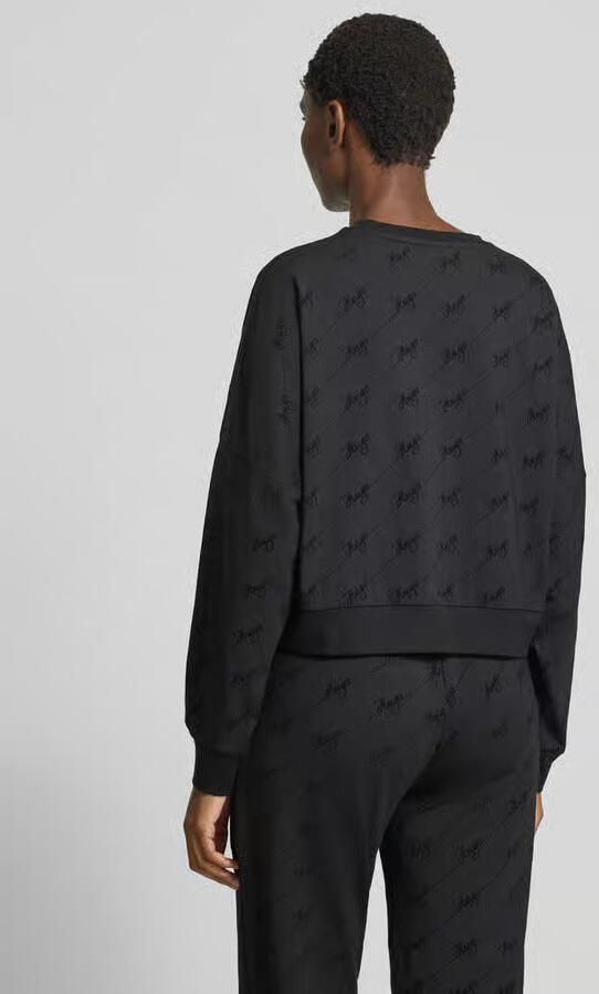HUGO Oversized sweatshirt van katoenmix model 'LOKKY'