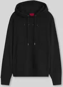 HUGO oversized sweatshirt van puur katoen model 'Devrohood'